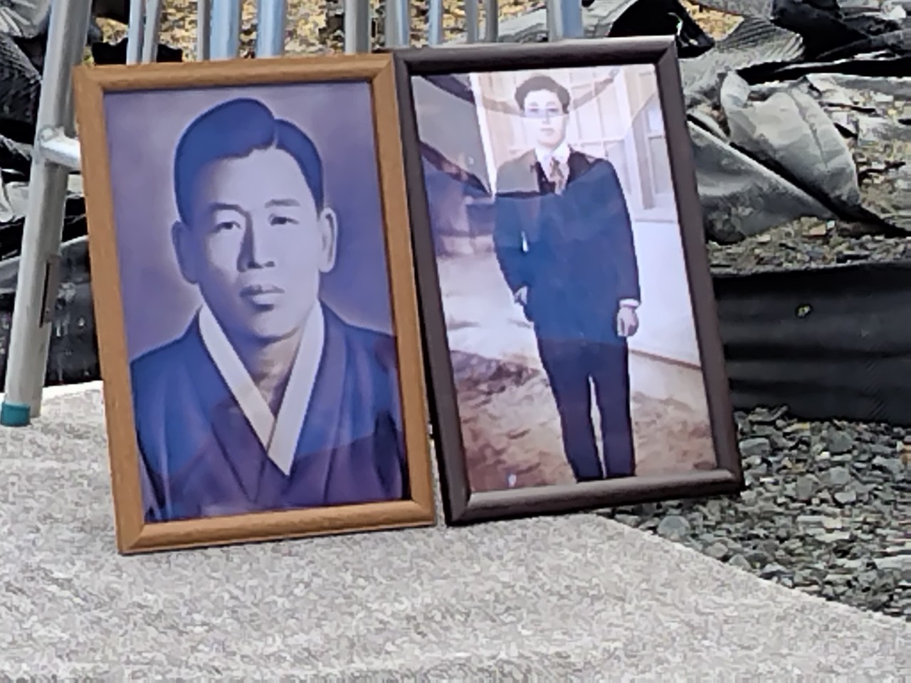 犠牲者遺影