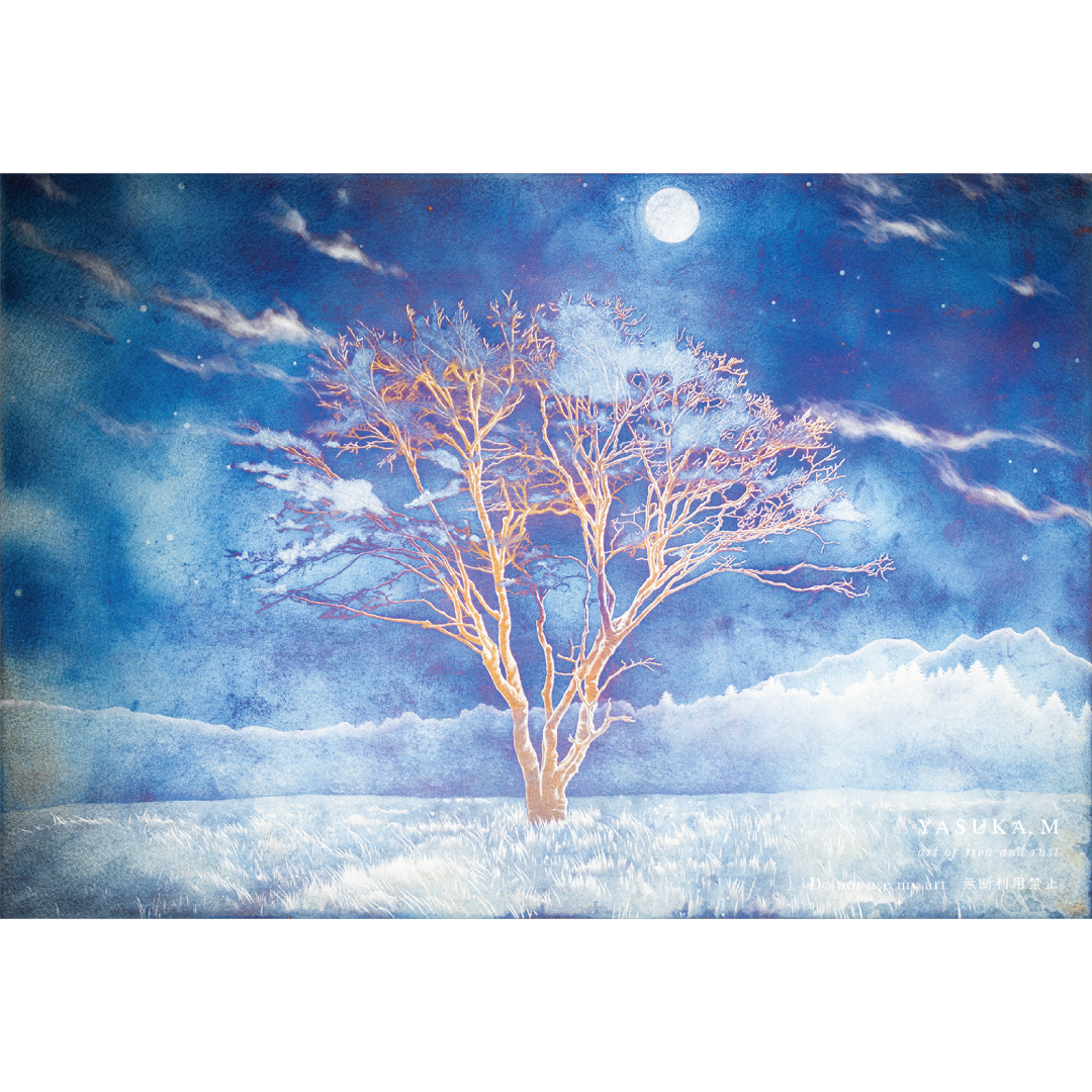 YASUKA.M 様　アート作品　鉄錆の栞　白イルカちゃん！ YASUKA.M 様 アート作品 鉄錆の栞 白イルカちゃん！ YASUKA.M 様 アート