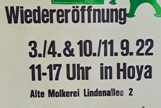 Wiedereröffnung 2022