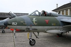 Hunter J-4152 "Robin Hood" Fliegermuseum Dübendorf