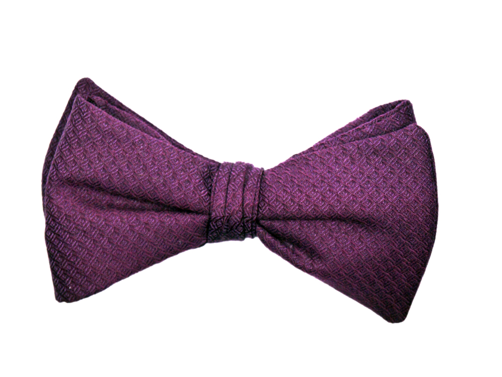 Violette - Lila Herren Anzug Schleife zum selberbinden – Selbstbinder