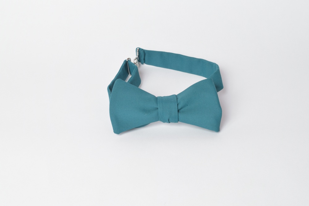 Blaue Herren Anzug Schleife zum selberbinden – Selbstbinder