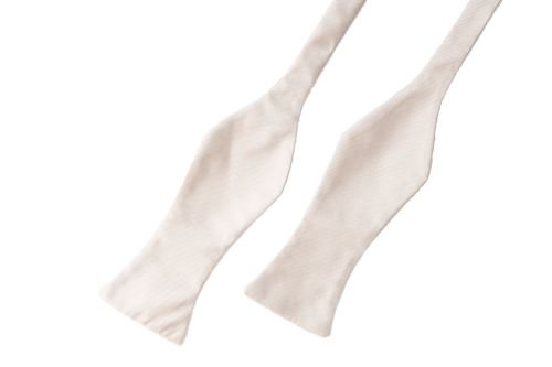 beige rosè farbene Fliege Hochzeitsfliege querbinder