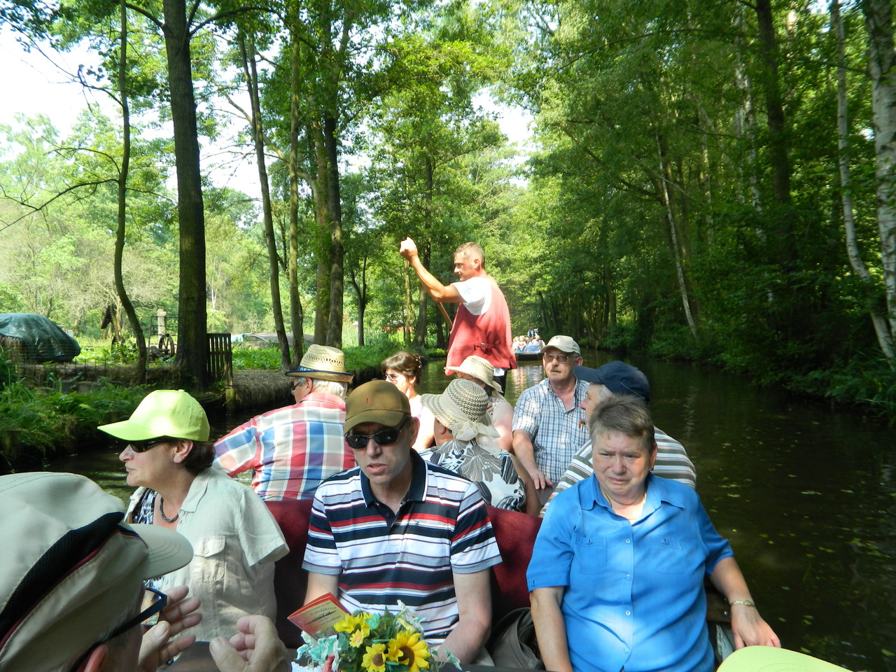 Eine Stakenfahrt durch den Spreewald