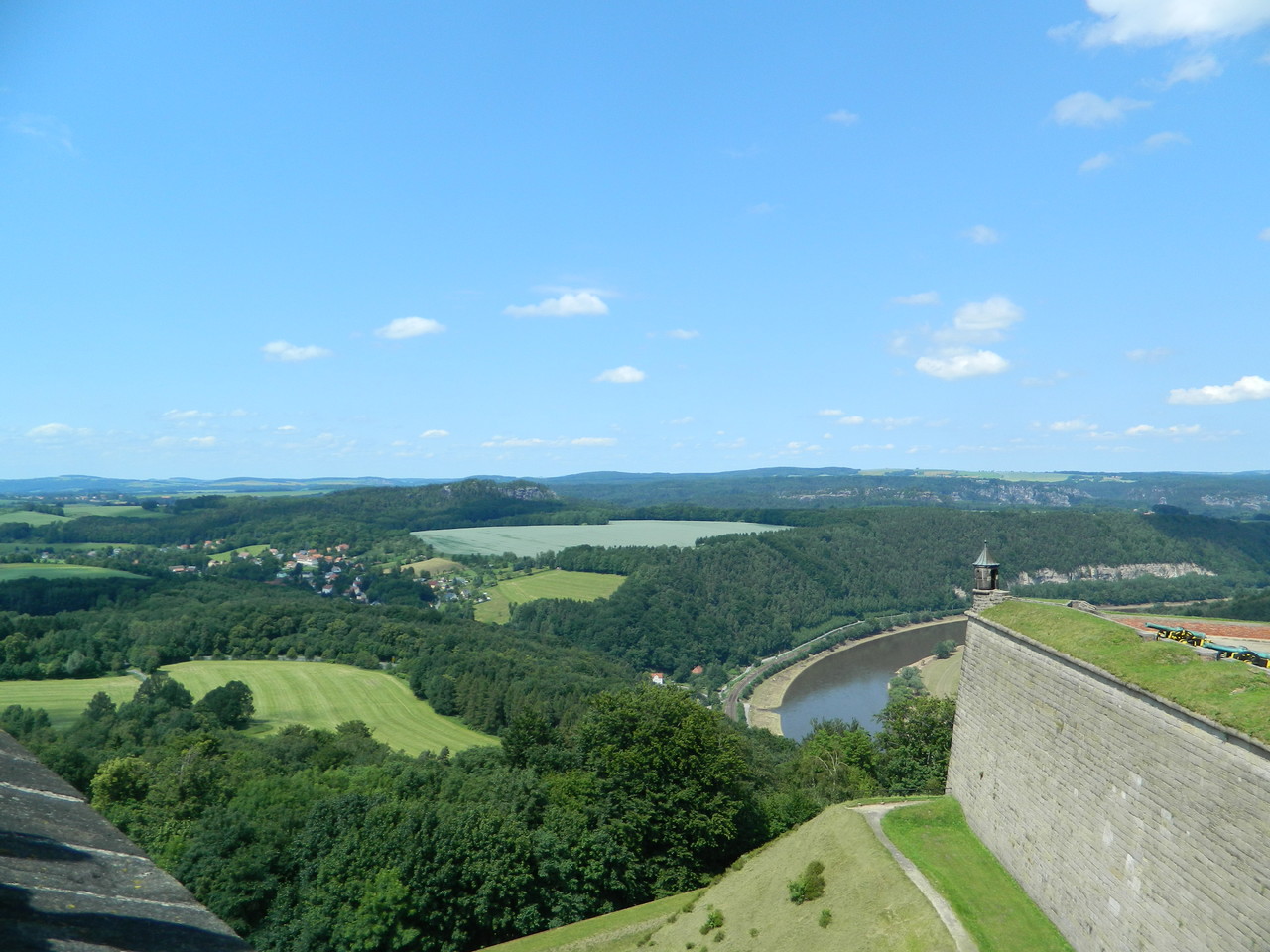 Blick von Feste Königstein