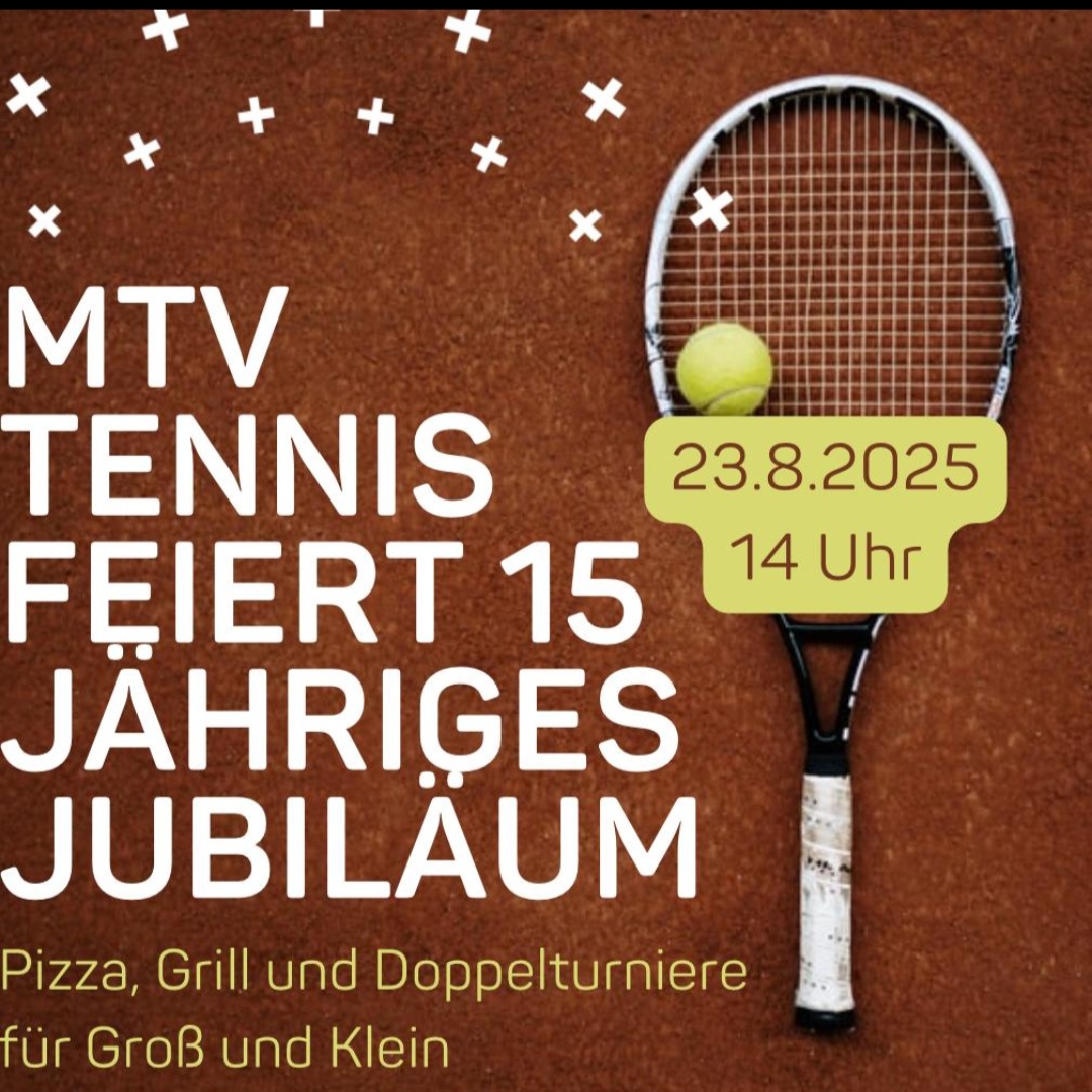 Jubiläum 15 Jahre Tennissparte