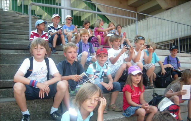 Sommercamp 2010- Besuch des Tennisturnier am Rothenbaum