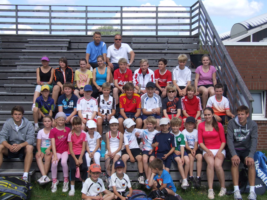 Tenniscamp Teilnehmer 2012