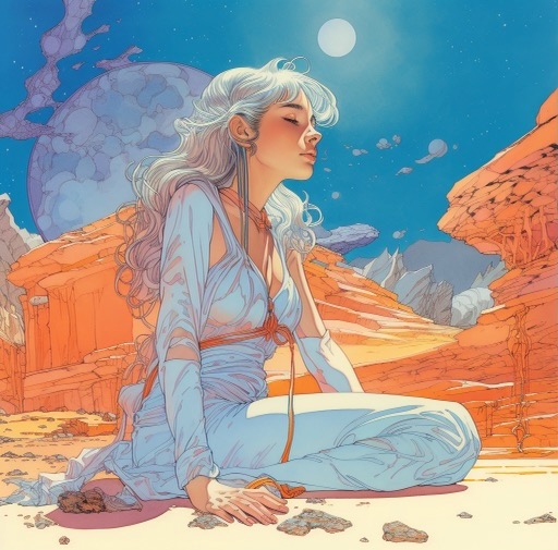 Projet IArt'Sophro - Inspiré par Moebius