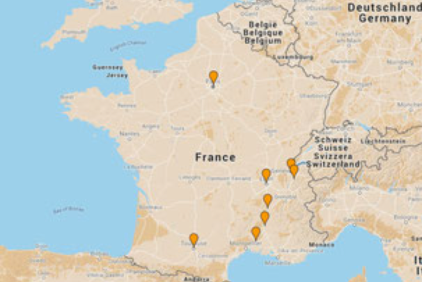 Aperçu map ADSL