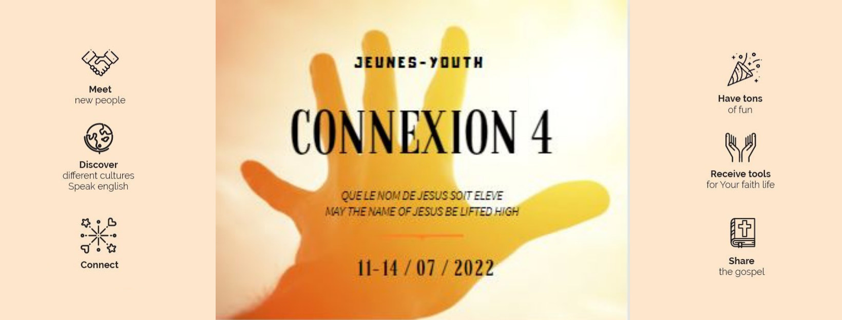 Bannière camp ConneXion à Valence