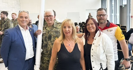 Gesichter des Lebens Fotoausstellung im Ausbildungszentrum des Cyber- und Informationsraum der Bundeswehr