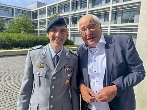 Gesichter des Lebens Fotoausstellung im Ausbildungszentrum des Cyber- und Informationsraum der Bundeswehr