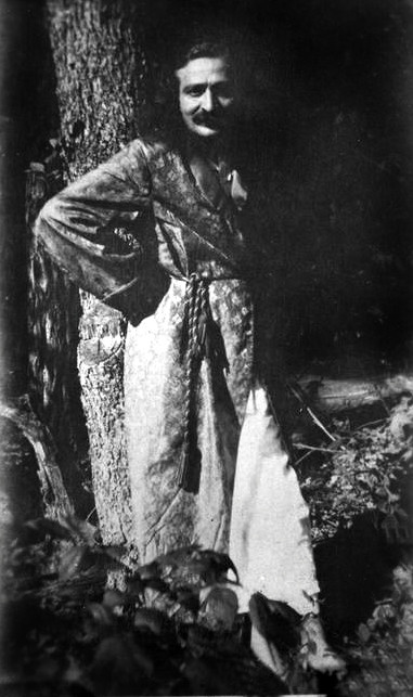 Meher Baba taken at Harmon, probably by Elizabeth Patterson. Courtesy of MN Collection