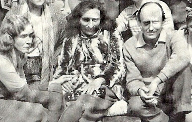 LM ; p1585 -(L-R) Margaret Ross-Starr, Meher Baba, Meredith Starr