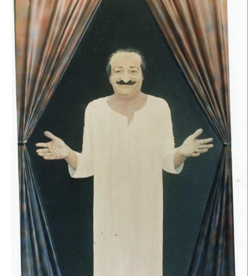Painting of Meher Baba by Vytas