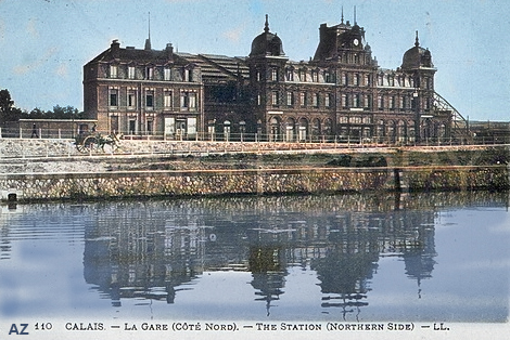 Calais. Image coloured by A. Zois