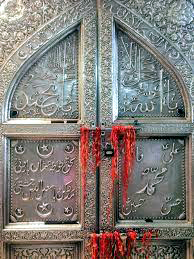 Perfect Master Moinuddin Chishti's tomb - Ajmer Sharif Dargah - interior tomb door