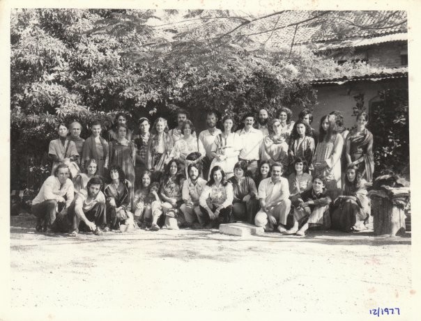 Group Photo at The Trust office December 1977. Tina is the 3rd from the left, bottom row.