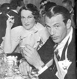 Dorothy with Gary Cooper