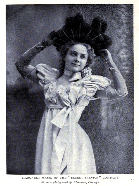 Actress and playwright, Margaret Mayo in 1898