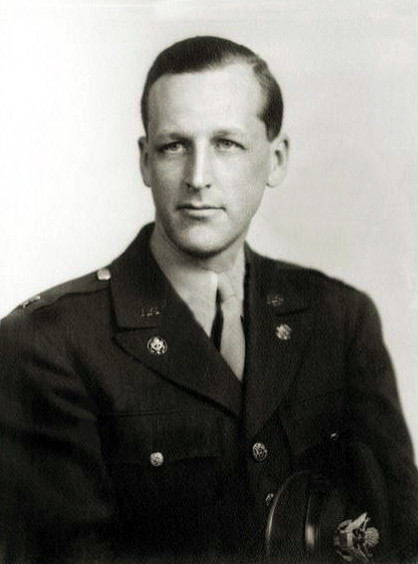 Lt.Col.Cliff Gayley in the Army, 1945