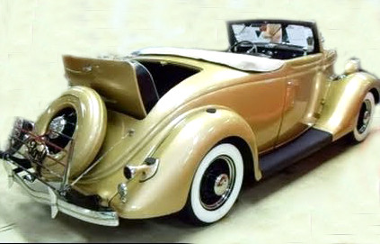 1935 Ford Auburn Deluxe Convertable with rumble seat