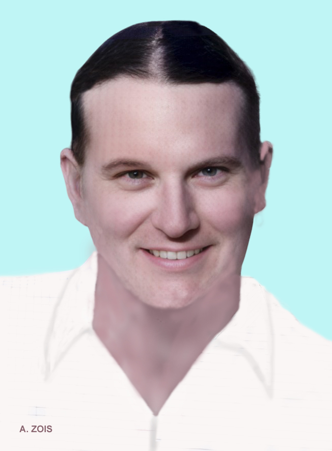 Herbert Davy. Image rendition by Anthony Zois.