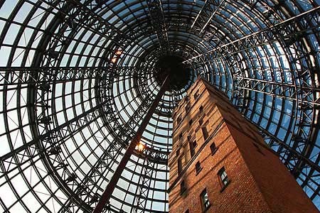 Shot Tower inside Melbourne Central