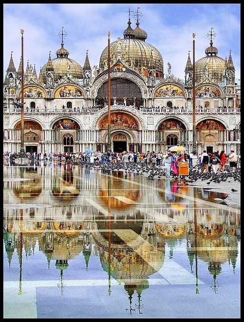 Basilica in St Marks Square 