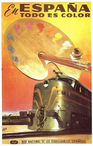 Vintage travel poster