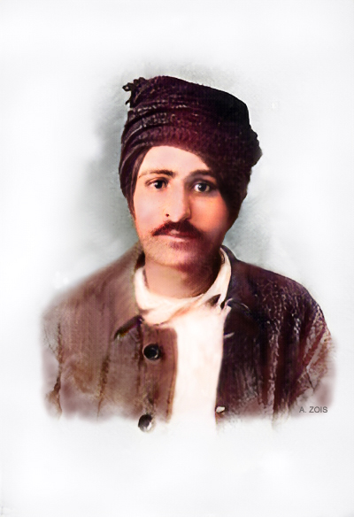 Merwan Irani : 1917-8 Poona, India. Image rendered by Anthony Zois.