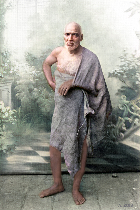 1920s - Sadguru Upasni Maharaj. Image rendition by Anthony Zois.