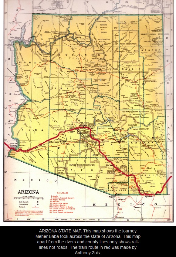 1932 : Arizona State Rail Route 