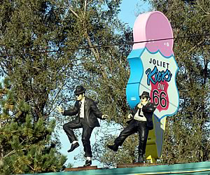 Blues Brothers on Route 66