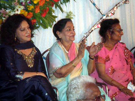 Raj Kalchuri, Kusum Singh and Rama Kalchuri  - 2011