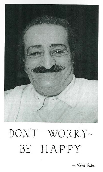  Meher Baba in Poona May 1957 ; Photo taken by Bhikubhai, Meelan Studio, Poona.