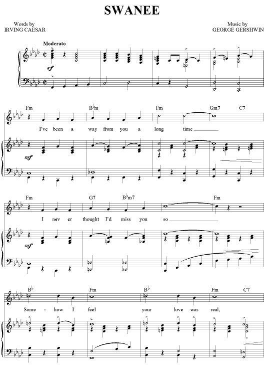 Part of the score