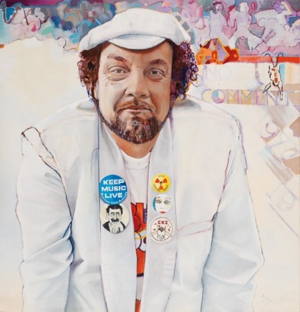 "Adrian Rawlins" by David Campbell - 1977 ( Portrait entered in the Archibold Art Prize, Australia )