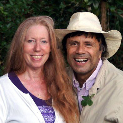 Ana with her husband Gary