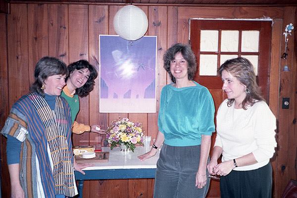 2016 : Barbara Katzenberg, Cindy Lowe, Lois Breger, Terry Barton. Courtesy of Anne Elizabeth Giles