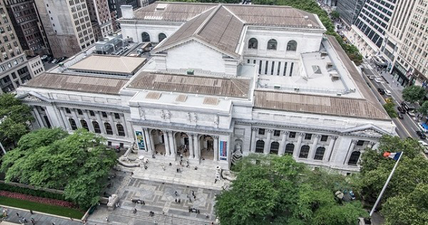 New York Public Library on 42nd Street, New York City