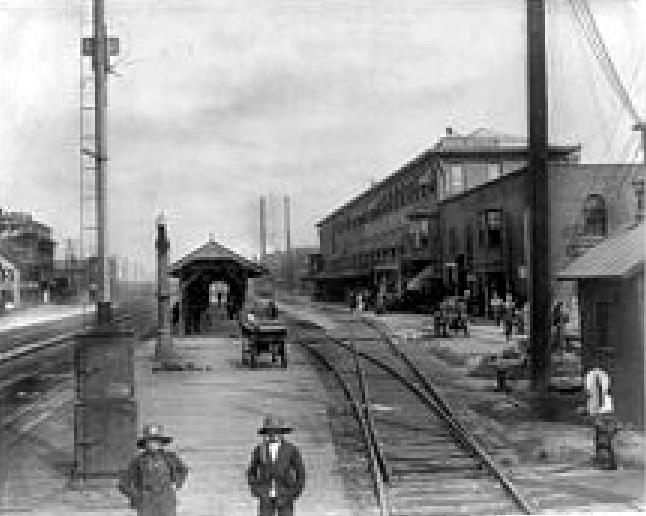 Dunkirk Railway Station ; 1890-1900