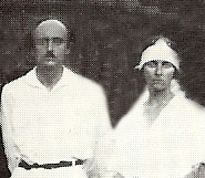Meredith Starr & Esther Ross at Toka, India. Edited image
