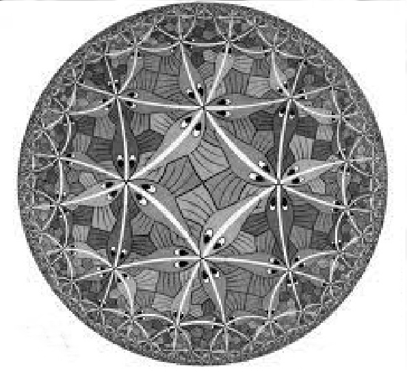 M. C. Escher’s Circle Limit III - 1959, inscribed ‘To Professor H. S. M. Coxeter, with gratitude'.