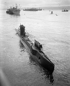 British Submarine " Unique "