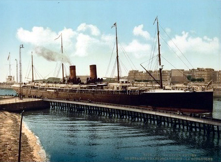 Boulogne port, France