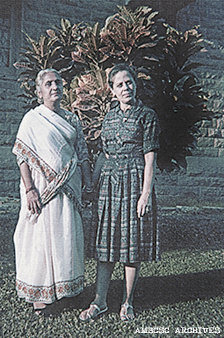 India : Adele with Korshed Irani