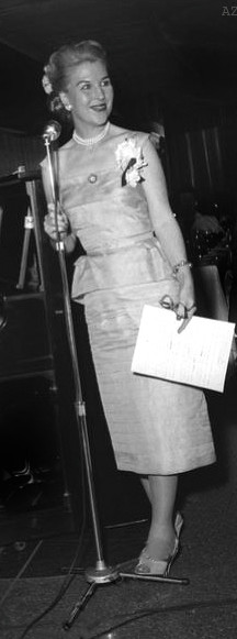 22 July 1956 - Marion hosted the reception for Meher Baba at the Longchamps Restaurant, New York