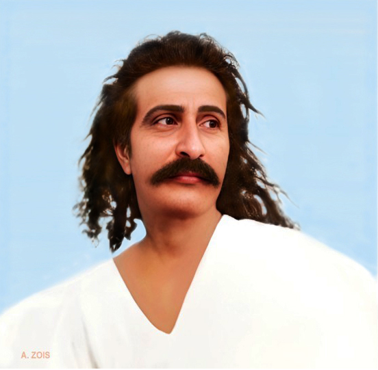 1927-8 : Meherabad, India. Image rendition by Anthony Zois.
